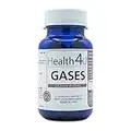 H4U Gases 60 cápsulas de 470 mg - Suplementos para exceso de gases e hinchazón