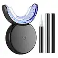 Kit Sbiancante Denti Sbiancamento Professionale - EOSVAP Teeth Whitening Kit con 32X Sbiancante per Denti LED Lampada 3Pcs Gel Sbiancante - Rimuovere Rapidamente Macchie Denti Sbianca Denti