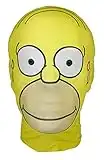 Homer Simpson - The Simpsons Parody - Full Head Lycra Mask - Halloween Costume