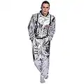 EraSpooky Costume Astronaute pour Homme Pilote Déguisement Cosplay Costume de Fête d'halloween pour Adultes