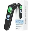 Thermometer for Adults, Digital Infrared Non Contact Thermometer with Fever Alarm, LCD Screen, Accurate Reading and Memory Function, Use for Baby Children and Adults