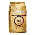 Lavazza, Qualità Oro, Café en Grano, Ideal para la Máquina de Café Espresso, con Notas Aromáticas de Frutas y Flores, 100% Arábica, Intensidad 5, Tueste Medio, Paquete de 1 kg