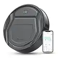 Lefant M210P Grey Robot Vacuum Cleaner, Small Robot Robotic Vacuum 7.8cm Thin 28cm DIA, 2200 Pa Suction, Alexa Voice Control Self-Charging Robotic Vacuum Ideal for Pet Hair Hard Floor and Carpet