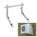 Forestchill Outdoor Wall Mounting Bracket with Cross Bar, Mini Split Bracket for Ductless Air Conditioner, Heat Pump System, Universal, Support up to 330 lbs, 9000-18000 BTU Condenser