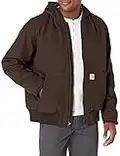 Carhartt mens Active Jacket J130 (Big & Tall) Work Utility Outerwear, Dark Brown, X-Large US