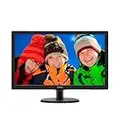 Philips Monitor 223V5LSB2 Monitor per PC Desktop 21,5" LED, Full HD, 1920 x 1080, 5 ms, VGA, Attacco VESA, Nero