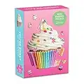 Galison Shaped Mini Jigsaw Puzzle, You’re Sweet Cupcake, 100-Pieces – Cupcake Shaped Puzzle Featuring a Colorful Design, Thick and Sturdy Pieces, Perfect for Family Fun, Multicolor, 1 EA (0735363919)