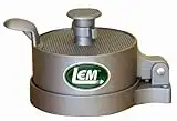 LEM Non-Stick Adjustable Burger Press,Silver