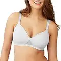 Hanes womens Oh So Light Foam Comfortflex Fit Wirefree Mhg521 Bra, White, Small US