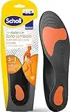 Scholl In-Balance Semelles orthopédiques, soulagement de la douleur pour tension dans la zone lombaire, lombalgie, taille L pour homme et femme