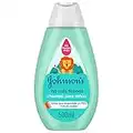 Johnson's Baby Champú No Más Tirones para Niños y Bebés, Deja el Cabello Suave y Manejable, Desenreda Cabello Largo o Rizado, 500 ml