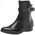 ECCO Women's Finola Wedge Ankle Boot, Black, 8-8.5