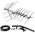 SSL 36 Element TV Aerial KIT 4G & 5G Filtered Loft & Outdoor Digital TV Aerial for Digital HD TV With Full Kit High Performance