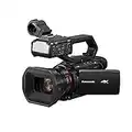 Panasonic HC-X2000E - Videocámara 4K (asa extraíble con LED y micrófono, lente Leica, Live Streaming, gran angular 25 mm, zoom óptico 24x, Wifi), negro