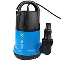 FOTING Sump Pump Submersible 1HP Clean/Dirty Water Pump, 3960 GPH Portable Utility Pump for Swimming Pool Garden Pond Basement with 25ft Long Power Cord