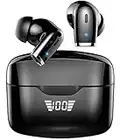 Cuffie Bluetooth, Auricolari Bluetooth 5.2 con 2 HD Microfono, Cuffie Wireless Sport In Ear, Cuffiette Bluetooth Senza Fili con Stereo HiFi, LED Display, IP7 Impermeabili, 40H Nero (2022 Nuova)