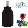 Sac Isotherme Bouteille, 15.5x22.5cm Rafraichisseur de Bouteille de Vin, Refroidisseur Bouteille de Tissu Imperméable Avec Gel Réfrigérant, Refroidisseur Vin Utilisé Pour Vin, Champagne, Bière