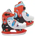 Hedstrom Adjustable Ice Skates Youth Size 8-11, Spidey,Orange,40-80005WC