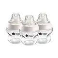 Tommee Tippee Closer to Nature Baby Bottles, Breast-Like Nipples with Anti-Colic Valve, 5 oz, 3 Count.