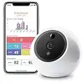 Amaryllo Apollo: Biometric 360° Auto Tracking PTZ Wi-Fi Security Camera with Face Recognition, Support Fire Warning, Support Person, Vehicle, and Pet Detection, 1080p FHD, Night Vision, Two-Way Communications, Motion Alert