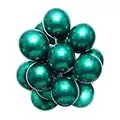 emerald green Balloons Chrome Metallic Green Balloons 50pcs10 inches Green Double-Layer Balloons are More Durable and Colorful Suitable for Wedding Birthday Party Decoration