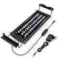 Honpal Lampe LED pour aquarium à spectre complet avec supports extensibles,Éclairage Aquarium, Led Fish Tank Lighting Lumière,convient pour les aquariums d'eau douce/les aquariums à plantes…