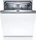 Bosch Hausgeräte SMD6ECX57E Serie 6 Smarter Geschirrspüler vollintegriert,60 cm breit,Besteckschublade,Rackmatic höhenverstellbarer Oberkorb,Weiß,H x B x T (cm): 81,5 x 59,8 x 55