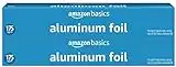 Amazon Basics Aluminum Foil, 175 Sq Ft, Pack of 2 (Previously Solimo)