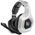 DIZA100 Gaming Headset für PS5, PS4 Headset mit Mikrofon& LED Lichter, Surround Sound ONIKUMA Gaming Kopfhörer für PS4 PC Xbox One Laptops Tablets Mac