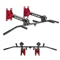 Xylo Sapphire Klimmzugstange Wand Deckenmontage Reckstange Turnstange Klimmzug Multigriff Bauchtraining Dip Bar Station Muskeltrainer Fitness Softgrip XG-170