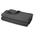 Jmr Usa Inc. Military Wool Blanket for Camping, Emergency and Everyday Use, Fire Retardant Extra Thick and Warm Outdoor Wool Blanket, 70% Wool, Grey, Size 62X84.