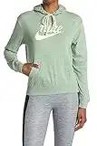 Nike Women's Sportswear Gym Vintage Hoodie (X-Small, Pistachio)