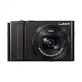 Panasonic Lumix TZ200 | Cámara compacta Expert (Sensor Grande Tipo 1 Pulgada 20MP, Zoom Leica 15x F3.3-6.4, Visor, Pantalla táctil, vídeo 4K, estabilización) Negro - versión Francesa