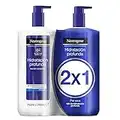 Neutrogena, Crema Hidratante Corporal, Fórmula Noruega, Para piel seca día y noche, hasta 48 hrs de hidratación, Piel más suave y nutrida, Desarrollado con dermatólogos, Pack de 2 x 750 ml