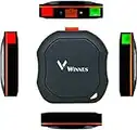 Winnes Small GPS Tracker Unlimited Range Real-time Location Track and Activity Monitor for Kids and Dogs 50g Lightweight Waterproof Pet Tracker Personal Tracker Without Subscription