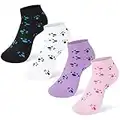 L&K-II 12 paires Chaussettes femme chaussettes baskets courtes été en coton 92279 39-42