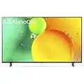 LG Nano75 NanoCell Series 55” Alexa Built-in 4K Smart TV (3840 x 2160), 60Hz Refresh Rate, AI-Powered 4K, Cloud Gaming (55NANO75)