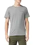 Dockers Logo Tee, T-Shirt, Hombre, Heather Grey, XS