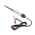 Ejoyous Lampara de Prueba Moto, Probador de Voltaje de camión de automóvil 6 V 12 V 24 V DC Sonda de Prueba de Circuito con lámpara indicadora y Cable de 96 cm Pluma de Prueba de Circuito