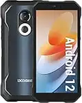 DOOGEE S61 Telephone Portable Incassable 4G, 64GB ROM+6GB RAM, 20MP Caméra, 6.0" HD+, 5180mAh/10W, Android 12 Octa Core Smartphone Incassable, Dual SIM/Face ID/NFC/GPS/IP68-AG Frost