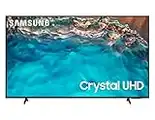 Samsung TV Crystal UHD UE65BU8075UXXC, Smart TV 65" Serie BU8075, Crystal UHD 4K, Alexa e Google Assistant integrati, Black, 2022, DVB-T2