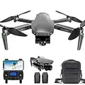 X-Verse ZLL SG907 MAX Drone con Telecamera 4K, Gimbal a 3 Assi, Quadcopter RC con Motore Senza Spazzole, GPS WiFi FPV Trasmissione Droni (2 Batterie)