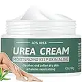 Crema Piedi Urea 40%, Crema Piedi Secchi Screpolati, Crema Idratante Viso/Mani, Per Calli e Duroni, Ruvidi e Secchi Piedi, Ammorbidire e Idratante Pelle Secca, Con Glicerina, Jojoba, 4.3 Once