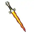 Liontouch Flame Sword For Kids | Medieval Pretend Play Toy in Foam For Children With Roaring Fire Theme | Safe Weapons & Battle Armour For Dress Up, Cosplay & Costumes