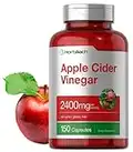 Apple Cider Vinegar Capsules | 2400mg | 150 Count | Non-GMO, Gluten Free Supplement | by Horbaach