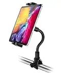 woleyi Spin Bike Tablet Holder, Gooseneck Adjustable Treadmill Exercise Bike Elliptical Tablet Mount for iPad Pro 9.7 10.5 11, iPad Air Mini 5 4 3 2, iPhone 12 Pro Max and 4-11" Phones & Tablets