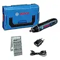 Bosch Professional Bosch GO Cordless Screwdriver (Includes 25-Piece Bit Set, Charging Cable, L-BOXX Mini)