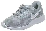 Nike Damen Tanjun Sneakers, Wolf Grey White-Barely Volt-Bl, 41 EU