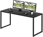 SHW Home Office Computer Desk, Black, 48-Inch (121 cm W x 60 cm D)