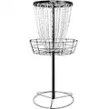 MVP Disc Sports Black Hole Lite 24-Chain Disc Golf Basket Target